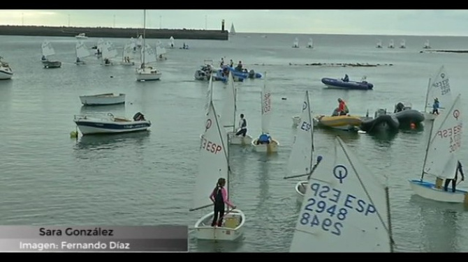 150 jóvenes deportistas compiten en Arrecife en la II Regata Internacional Trofeo Presidente
