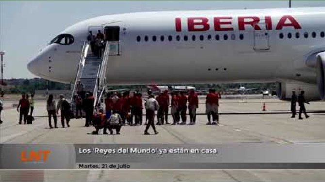 Los 'Reyes del Mundo' ya están en casa Los 'Reyes del Mundo' ya están en casa