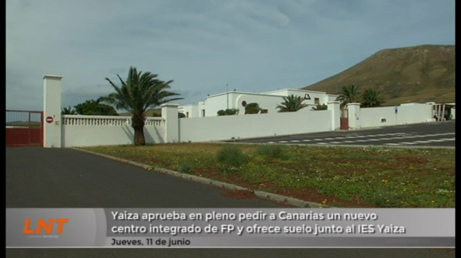 Yaiza aprueba en pleno pedir a Canarias un nuevo centro integrado de FP