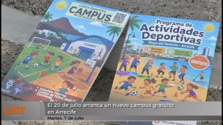 El 20 de julio arranca un nuevo campus gratuito en Arrecife El 20 de julio arranca un nuevo campus gratuito en Arrecife