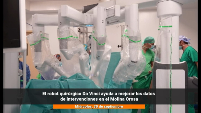 El robot Da Vinci impulsa la cirugía en Lanzarote El robot Da Vinci impulsa la cirugía en Lanzarote