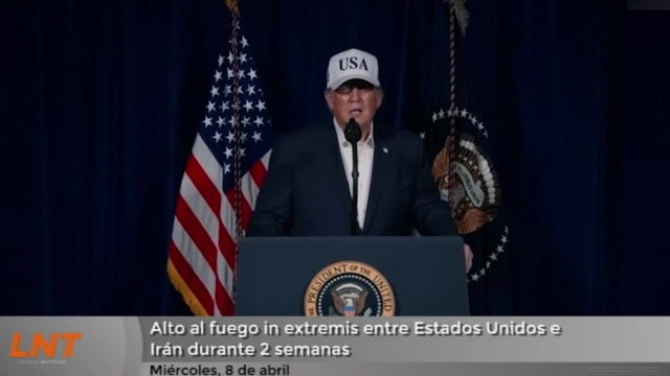 Alto al fuego in extremis entre Estados Unidos e Irán durante 2 semanas