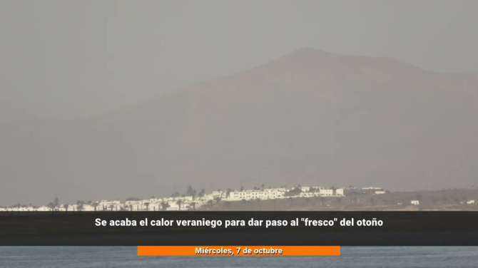 Lanzarote dice adiós al calor del verano y da la bienvenida al fresco otoñal