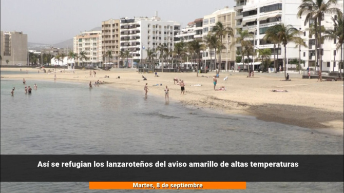 ¿Qué hacer cuando el termómetro casi alcanza los 40 grados en Lanzarote?