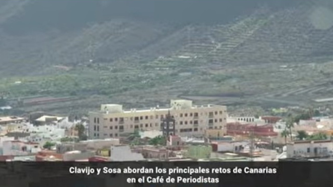 Clavijo y Sosa reclaman más implicación del Estado en los problemas de Canarias Clavijo y Sosa reclaman más implicación del Estado en los problemas de Canarias