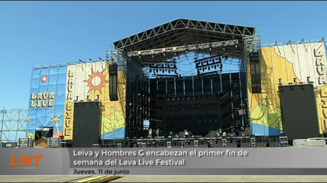 Leiva y Hombres G encabezan el primer fin de semana del Lava Live Festival Leiva y Hombres G encabezan el primer fin de semana del Lava Live Festival
