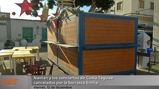 Las consecuencias de Emilia: Navilan y los conciertos de Costa Teguise, cancelados Las consecuencias de Emilia: Navilan y los conciertos de Costa Teguise, cancelados