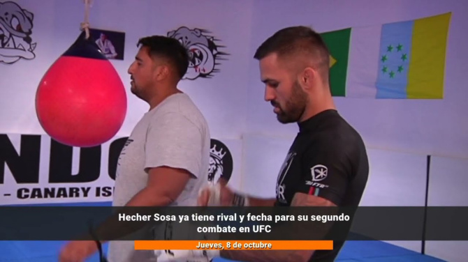 Hecher Sosa vuelve a la UFC: ya tiene fecha y rival para su segundo combate Hecher Sosa vuelve a la UFC: ya tiene fecha y rival para su segundo combate