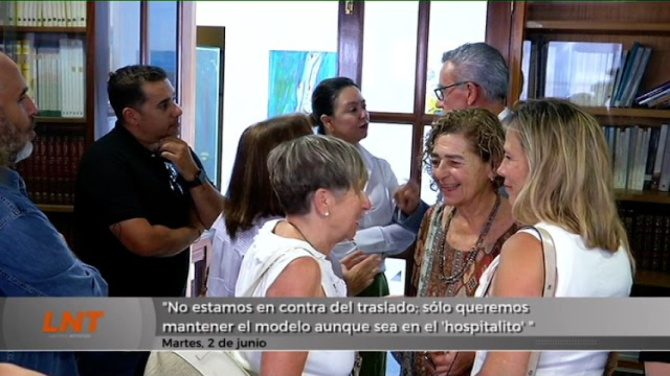 “No estamos en contra del traslado; sólo queremos mantener el modelo, aunque sea en el 'hospitalito'" “No estamos en contra del traslado; sólo queremos mantener el modelo, aunque sea en el 'hospitalito'"