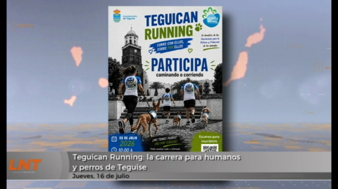 Teguican Running: la carrera para humanos y perros de Teguise