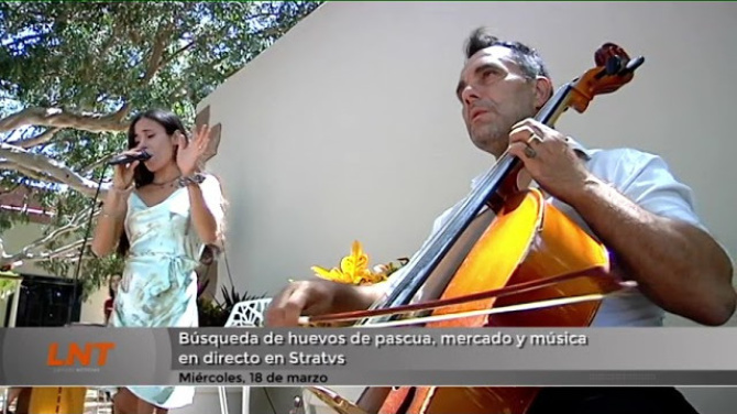 Búsqueda de huevos de pascua, mercado y música en directo en Stratvs