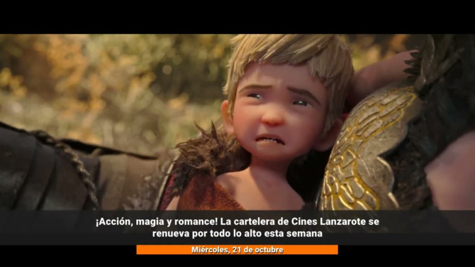 Terror, fantasía y romance llegan a los Cines Lanzarote esta semana