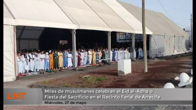 Miles de musulmanes celebran el Eid al-Adha o Fiesta del Sacrificio en Arrecife Miles de musulmanes celebran el Eid al-Adha o Fiesta del Sacrificio en Arrecife
