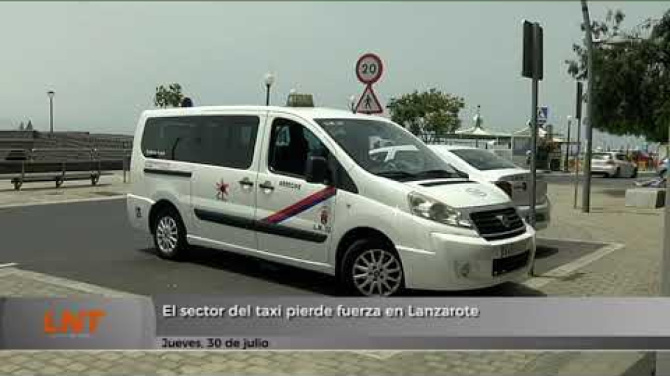 El sector del taxi pierde fuerza en Lanzarote El sector del taxi pierde fuerza en Lanzarote