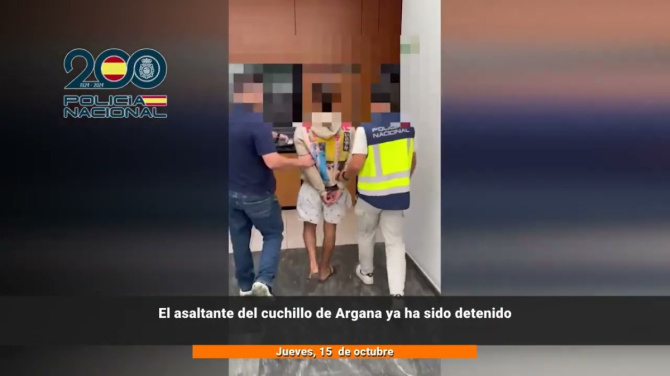 El asaltante del cuchillo de Argana ya ha sido detenido El asaltante del cuchillo de Argana ya ha sido detenido