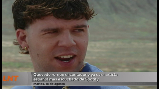 Quevedo rompe el contador y ya es el artista español más escuchado de Spotify