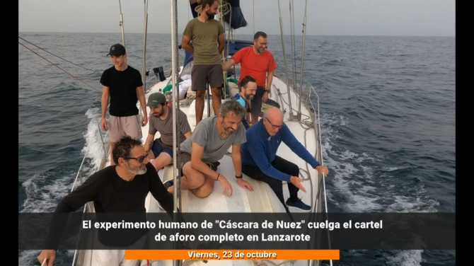 32 días atrapados en un velero que partió de Lanzarote