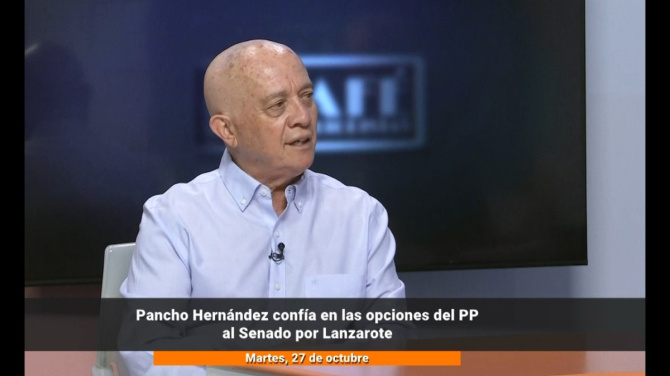 Pancho Hernández cree que el PP puede arrebatar el Senado al PSOE