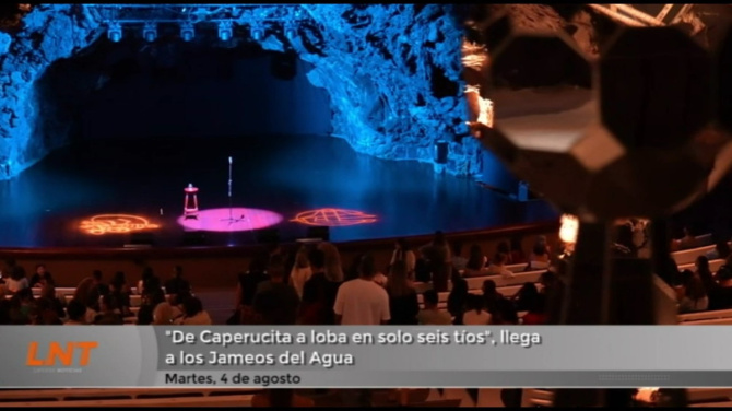 "De Caperucita a loba en solo seis tíos" llega a los Jameos del Agua