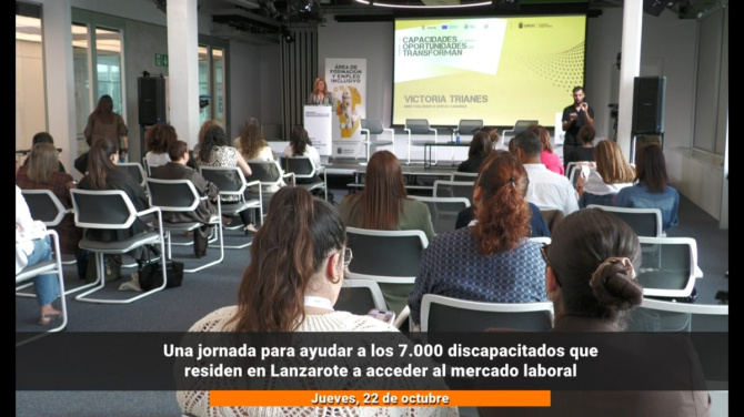 Lanzarote apuesta por la inclusión laboral de casi 7.000 personas con discapacidad