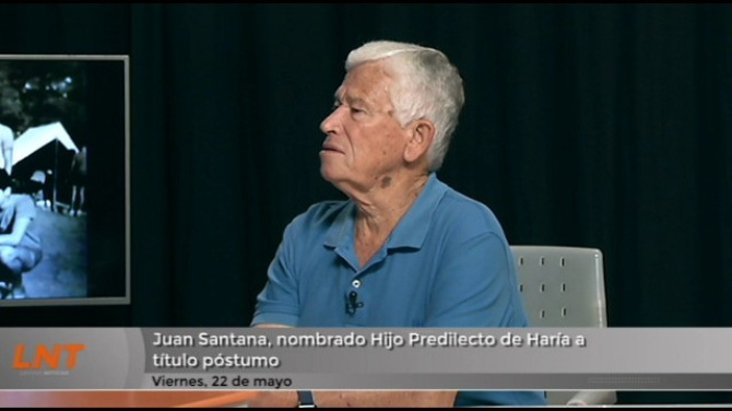 Juan Santana ya es Hijo Predilecto de Haría a título póstumo Juan Santana ya es Hijo Predilecto de Haría a título póstumo