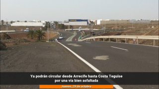 Adiós a los baches entre Arrecife y Costa Teguise