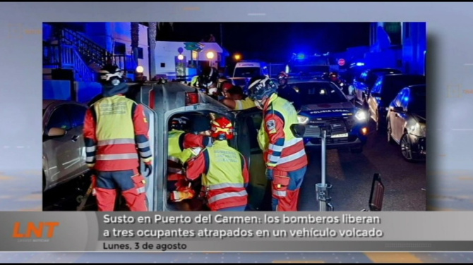 Susto en Puerto del Carmen