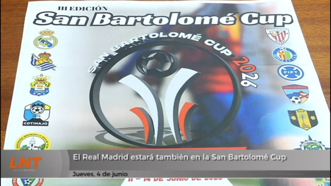 El Real Madrid estará también en la San Bartolomé Cup