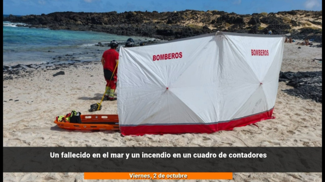 Un fallecido en el mar y dos accidentes graves en apenas 24 horas