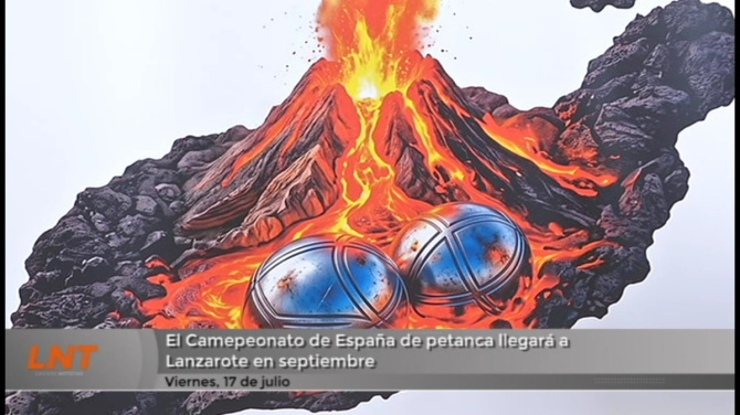 El Campeonato de España de petanca llegará a Lanzarote en septiembre El Campeonato de España de petanca llegará a Lanzarote en septiembre