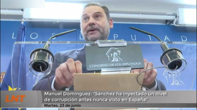 "Sánchez ha inyectado un nivel de corrupción nunca antes visto en España"