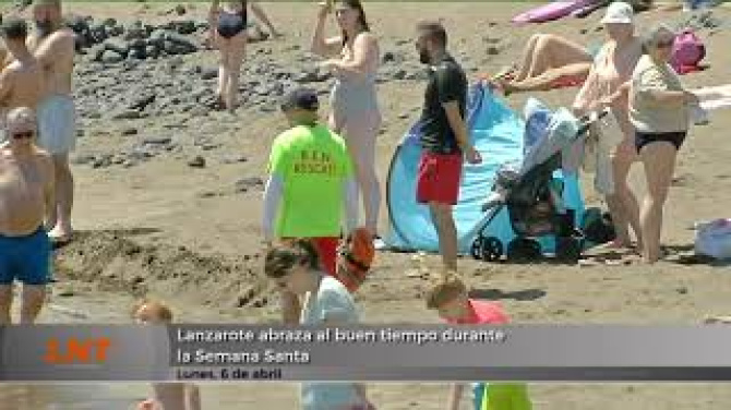 Lanzarote abraza al buen tiempo durante la Semana Santa