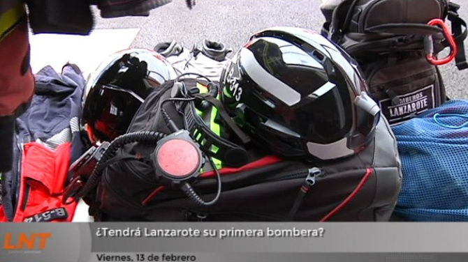 ¿Tendrá Lanzarote su primera bombera?