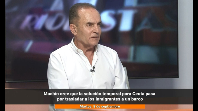 Machín propone alojar temporalmente en barcos a los migrantes para aliviar la presión en Ceuta