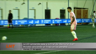 La UD Lanzarote, a la final del Memorial Juan Morales venciendo al Tinajo en penaltis
