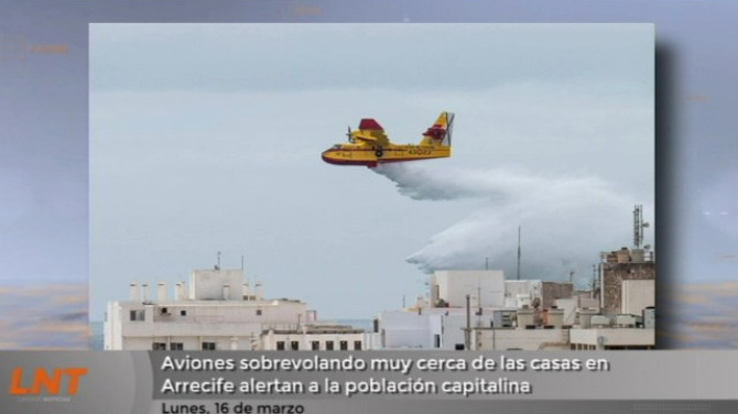 Susto aéreo en Arrecife Susto aéreo en Arrecife