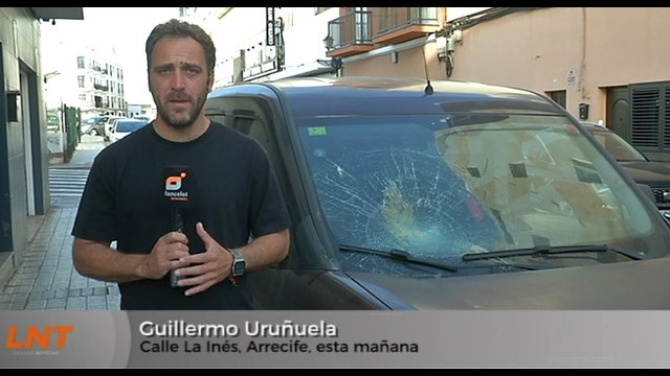 La Policía Nacional detiene al "rompe lunas" de la Calle de La Inés