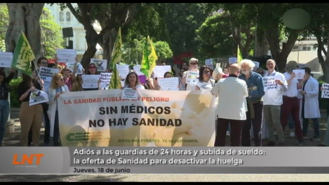 Canarias ofrece mejorar salarios y acabar con las guardias de 24 horas para frenar la huelga médica