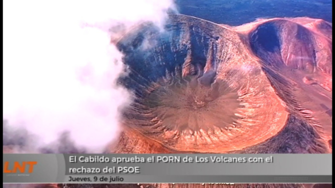 El Cabildo aprueba el PORN de Los Volcanes y da seguridad jurídica a El Golfo y parte de Yaiza El Cabildo aprueba el PORN de Los Volcanes y da seguridad jurídica a El Golfo y parte de Yaiza