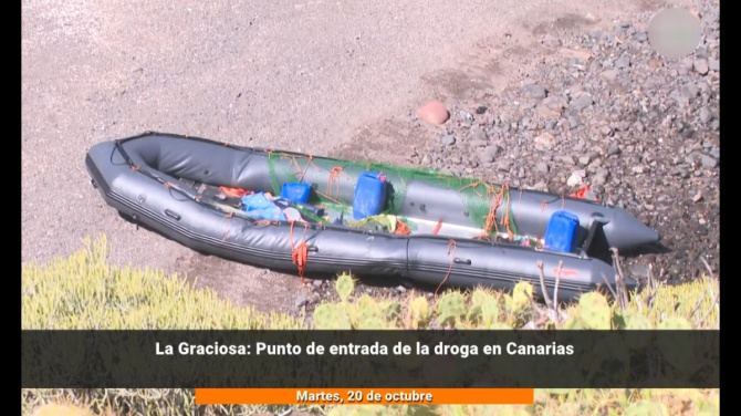La Graciosa, una puerta de entrada de droga a Canarias por la falta de vigilancia