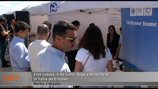 Este jueves llega a Arrecife la IV Feria de Empleo