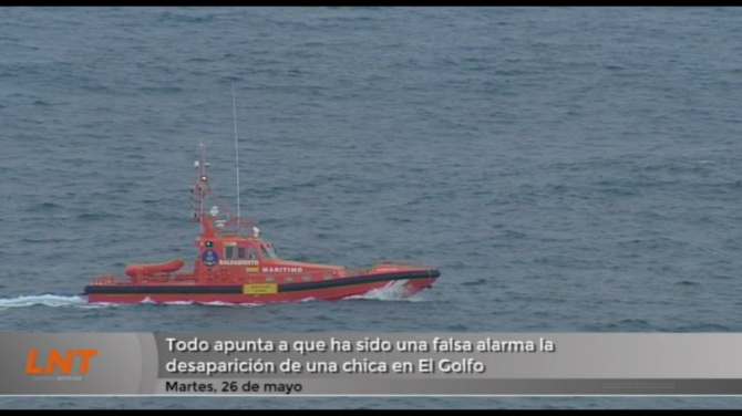 Todo apunta a que ha sido una falsa alarma la desaparición de una chica en El Golfo Todo apunta a que ha sido una falsa alarma la desaparición de una chica en El Golfo