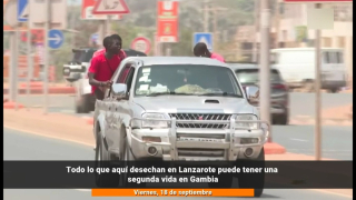 Todo lo que desechan en Lanzarote puede tener una segunda vida en Gambia Todo lo que desechan en Lanzarote puede tener una segunda vida en Gambia