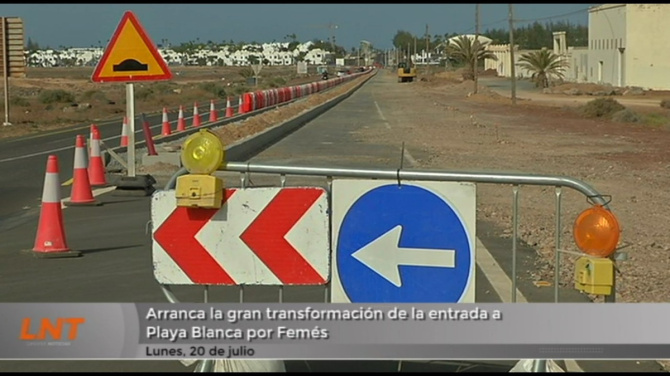 Arranca la gran transformación de la entrada a Playa Blanca por Femés Arranca la gran transformación de la entrada a Playa Blanca por Femés
