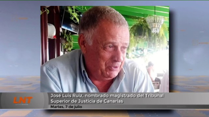 José Luis Ruiz, nombrado magistrado del Tribunal Superior de Justicia de Canarias José Luis Ruiz, nombrado magistrado del Tribunal Superior de Justicia de Canarias