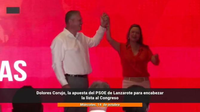 Dolores Corujo, la apuesta del PSOE de Lanzarote para encabezar la lista al Congreso Dolores Corujo, la apuesta del PSOE de Lanzarote para encabezar la lista al Congreso