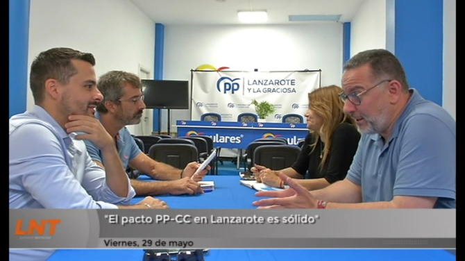 "El pacto PP-CC en Lanzarote es sólido" "El pacto PP-CC en Lanzarote es sólido"