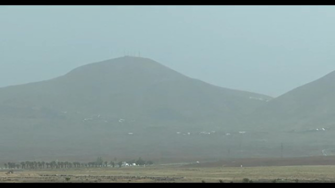 La calima empezará este miércoles a salir de Lanzarote