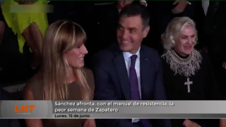 Sánchez afronta, con el manual de resistencia, la peor semana de Zapatero Sánchez afronta, con el manual de resistencia, la peor semana de Zapatero