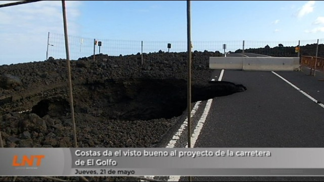 Costas da el visto bueno al proyecto de la carretera de El Golfo Costas da el visto bueno al proyecto de la carretera de El Golfo